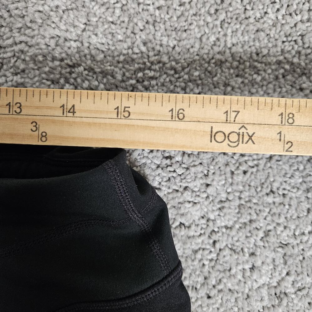 Athleta Leggings Women's Large Black Reflectors Running Gym Yoga Loungewear - Picture 5 of 10